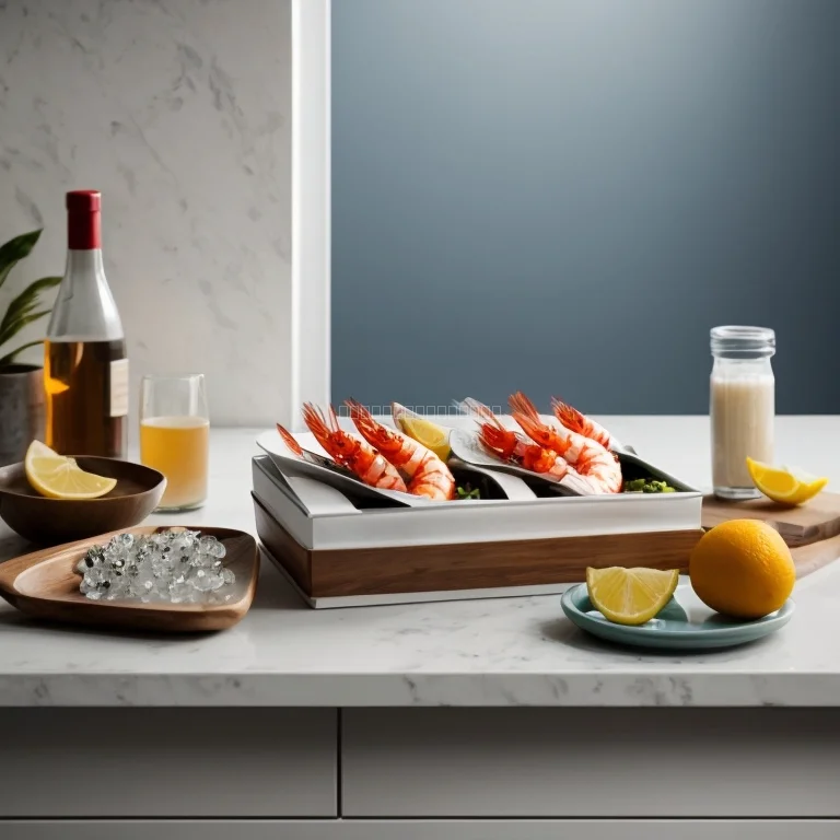 新鮮な魚介類のお届けイメージ